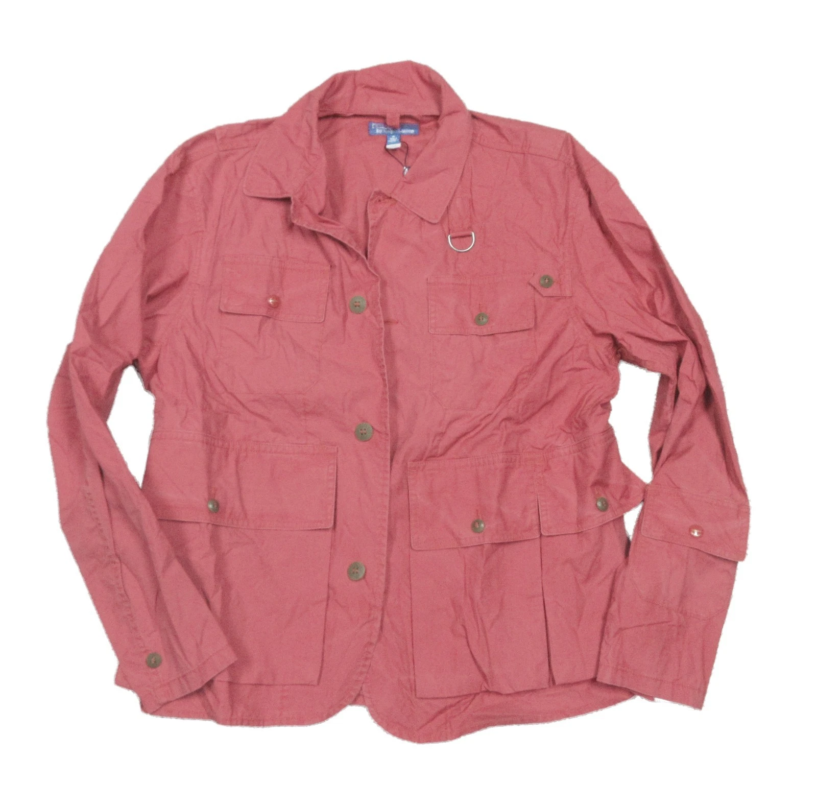 Polo Ralph Lauren Men's Red Vintage Wash Cotton Twill Wading Jacket M