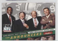 1995 Skybox Impact Fox Announcers James Brown Jimmy Johnson Terry Bradshaw 0v1