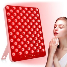 SUXIO Red Light Therapy Lamp - 165 LED Red Light Therapy Panel for Face Body...