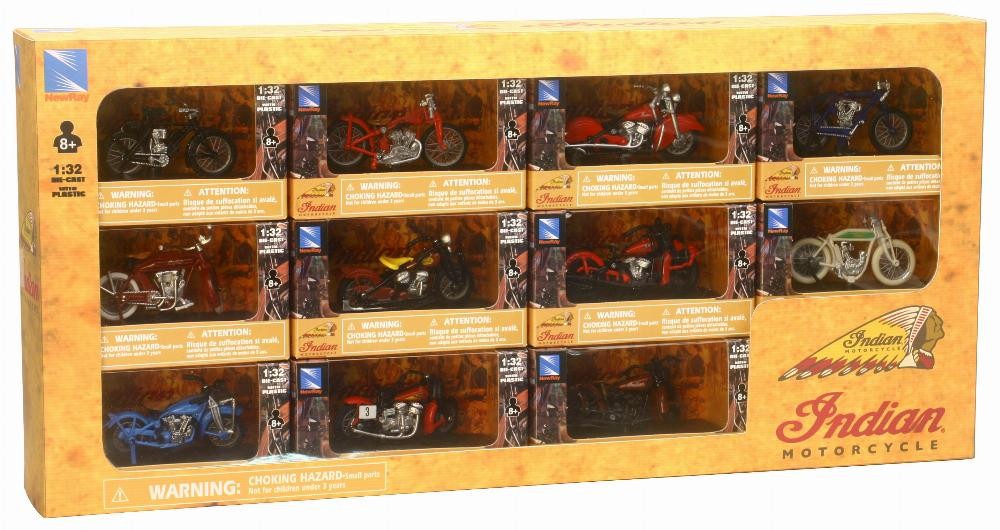 REPLICA 1:32 SPORT SCOUT SET 11/PC ASSORTED INDIAN MODELS | eBay