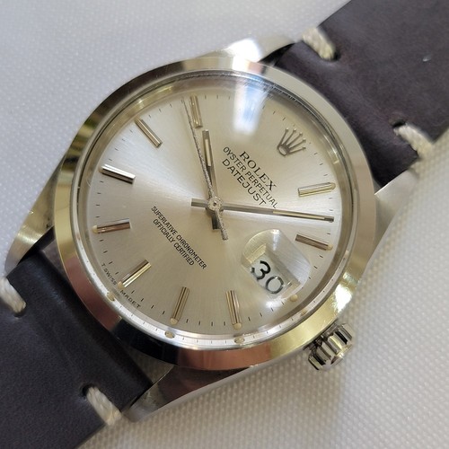 Rolex Oyster Perpetual 16000 Datejust 36mm 1980s Mens Vintage Automatic RA762B