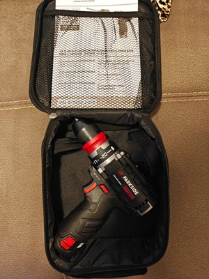 Parkside PBSPA 12 E4 Akku-Bohrschrauber 12 V Schnellspannfutter Koffer