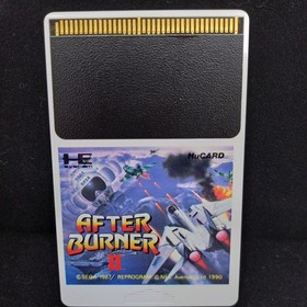 Nec Avenue Afterburner Ii Afterburner Ii Pc Engine Software Fbm76
