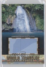 2018 Goodwin Champions World Traveler Map Relics Kawasan Falls Philippines 0w6