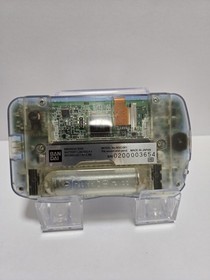 Bandai WonderSwan Color Clear Blue　[Cleaned & Serviced] &　Digimon Game