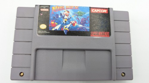 Mega Man X Super Nintendo SNES Authentic Cartridge Tested & Working