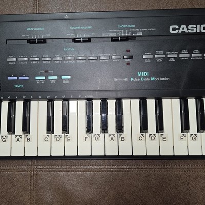 Casio Casiotone Mt-240 49 Key Electronic Keyboard Synth 210 Sound