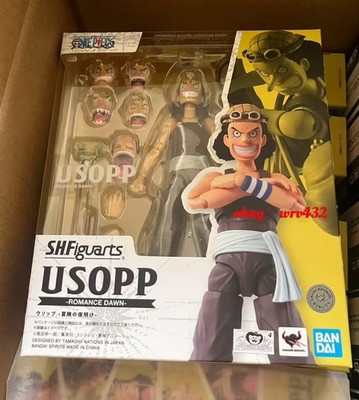 Bandai S.H.Figuarts One Piece USOPP - ROMANCE DAWN Action Figure Model Toys