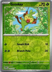 Grookey 014/167 Reverse Holo Twilight Masquerade
