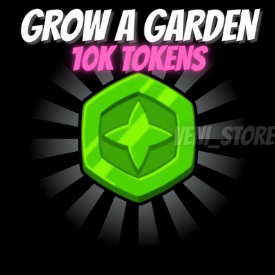   10K TOKENS GROW A GARDEN - CHEAP!  