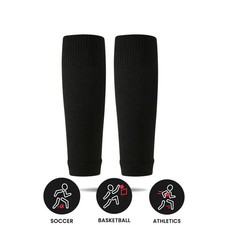1 Pair Compression Calf Sleeves Sports Leg Support for Football Basketball