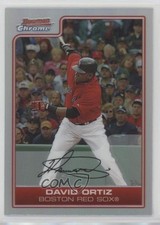 2006 Bowman Chrome Refractor David Ortiz #132 HOF 2d9