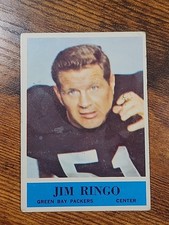 1964 Philadelphia #78 Jim Ringo FOOTBALL Philadelphia Eagles