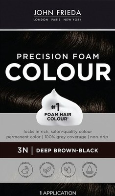 John Frieda Precision Foam Colour Hair Color - 3N Deep Brown Black
