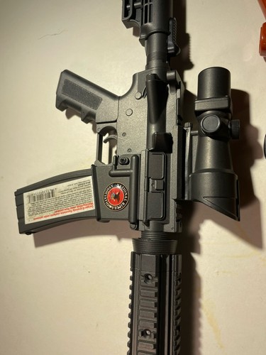 15" AR-15 & Bolt Action Rifle Lighter Refillable Butane BBQ Lighter 2 Gun LOT - Picture 15 of 24