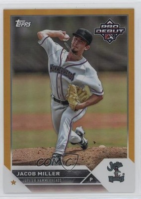 2023 Topps Pro Debut Gold Foil 5/50 Jacob Miller #PD-118 0sw9