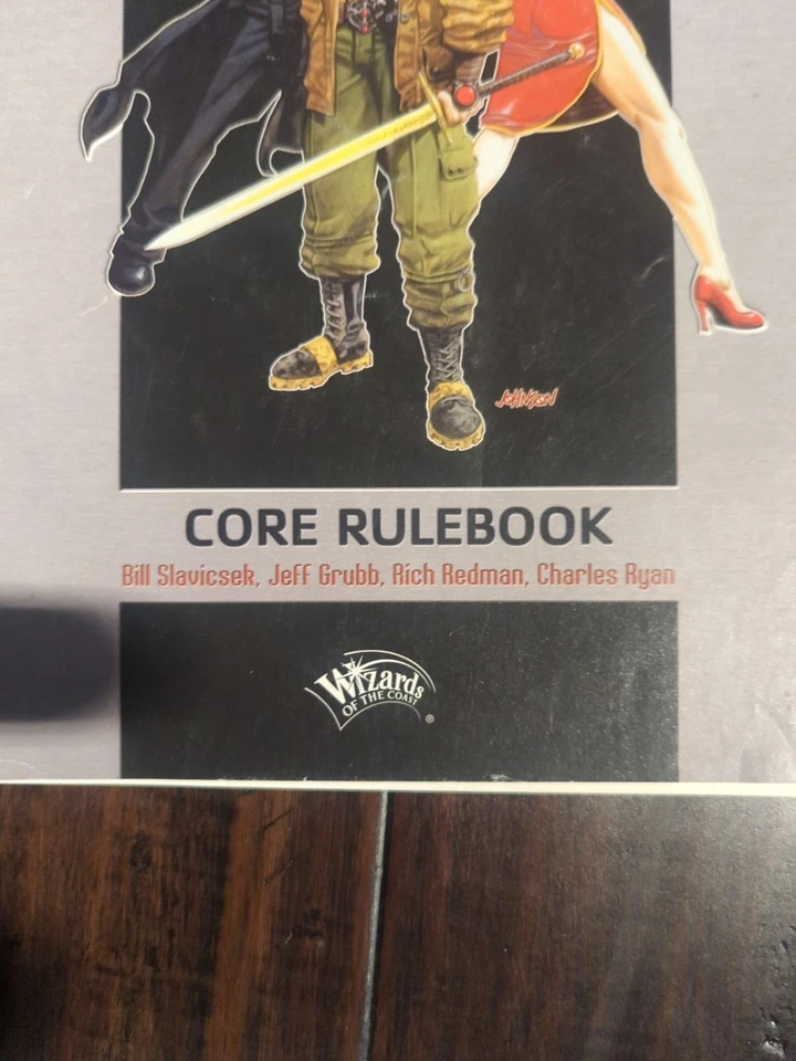 D20 Современная Ролевая Игра Основная Книга Правил НЕИСПРАВЛЕННОЕ ДОКАЗАТЕЛЬСТВО VG Книга в мягкой обложке - Изображение 3 из 4