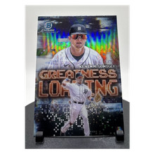 2025 Bowman Chrome - Kevin McGonigle #GL-9 Greatness Loading Insert Tigers