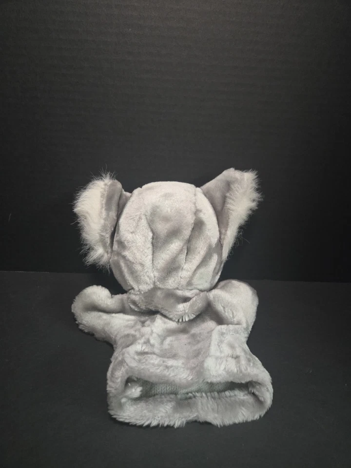 Oso koala de peluche vintage marioneta de mano, piel gris adorable koala Foto 4 de 4