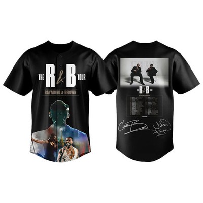 Usher Chris Brown 2026 Jersey Raymond Brown Unisex