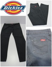 Dickies Women’s Regular Fit Straight Leg Stretch Black W32/L30 UK14 REF (Y06875)