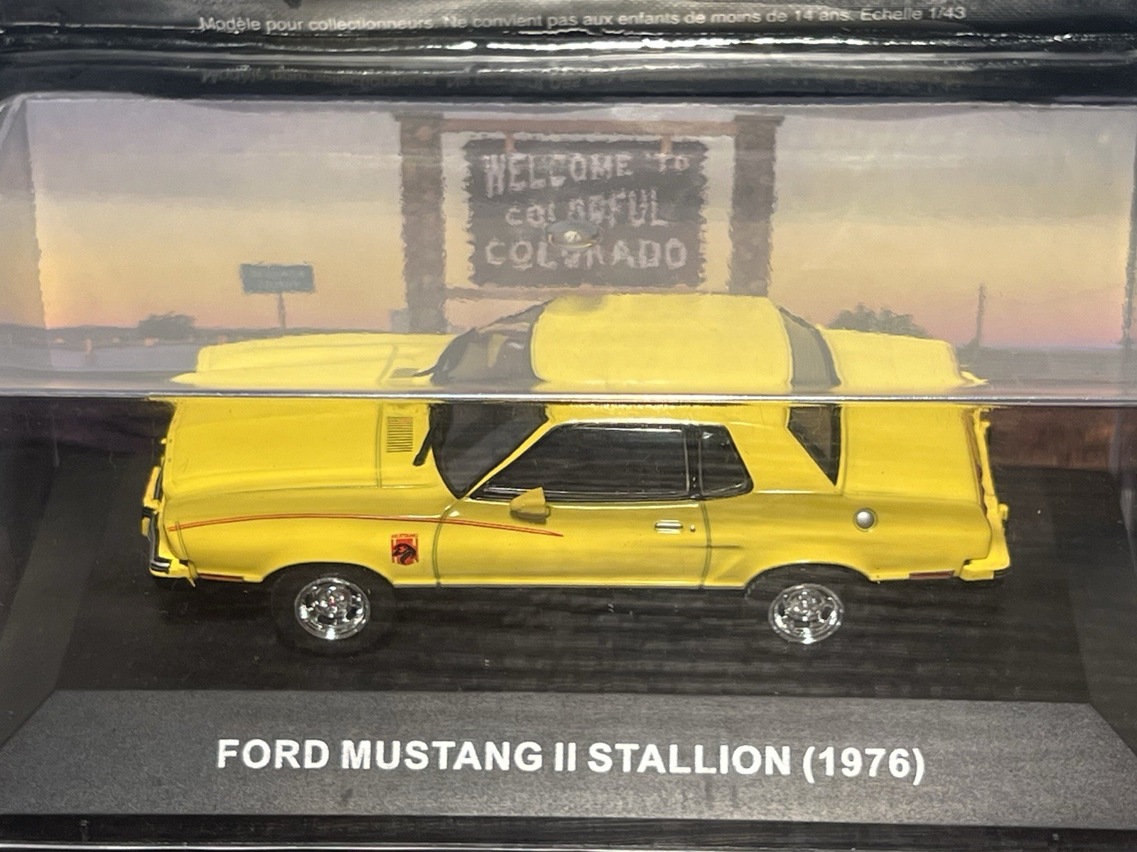 Ford Mustang II Stallion 1976 Altaya miniature automobile américaine 1/43 de collection