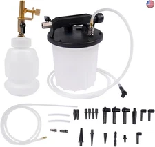 GELUOXI 3L Vacuum Brake Bleeder Kit, Pneumatic Brake Fluid Bleeder Kit with