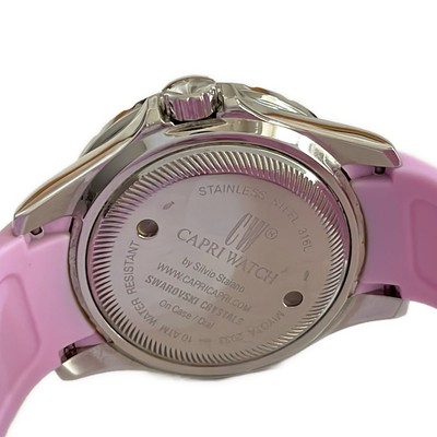 Auth CAPRI WATCH - 316L 2*** Pink Unisex Wrist Watch | eBay
