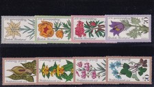 Bundesrepublik MNH ** Flower sets from 1975 & 78