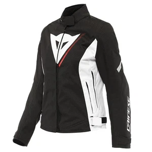Dainese Veloce Lady D-DRY Black Red Waterproof Motorcycle Motorbike Jacket