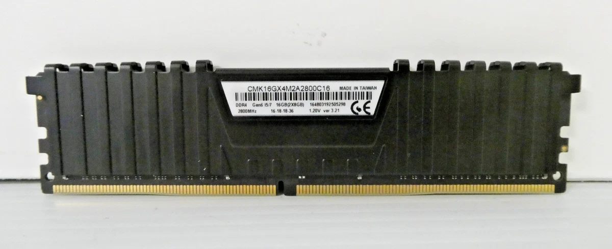 Corsair DDR4 SDRAM 8 GB Capacity per Module Memory (RAM) for sale