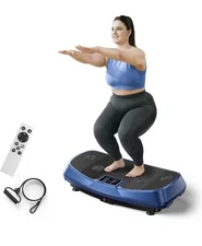 MERACH Vibration Plate Exercise Machine 3D&4D Vibration Plate LED Display 300LB
