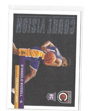 2015-16 Panini Complete Court Vision Insert #20 D'Angelo Russell RC - LA Lakers