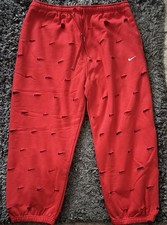 Nike x Jacquemus Dark Red le Jogging Swoosh Pants Size XXL Brand New