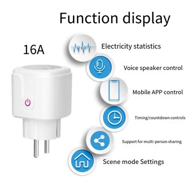 Smart Socket Mit Sprachsteuerung Energiemanagement Heimautomatisierung