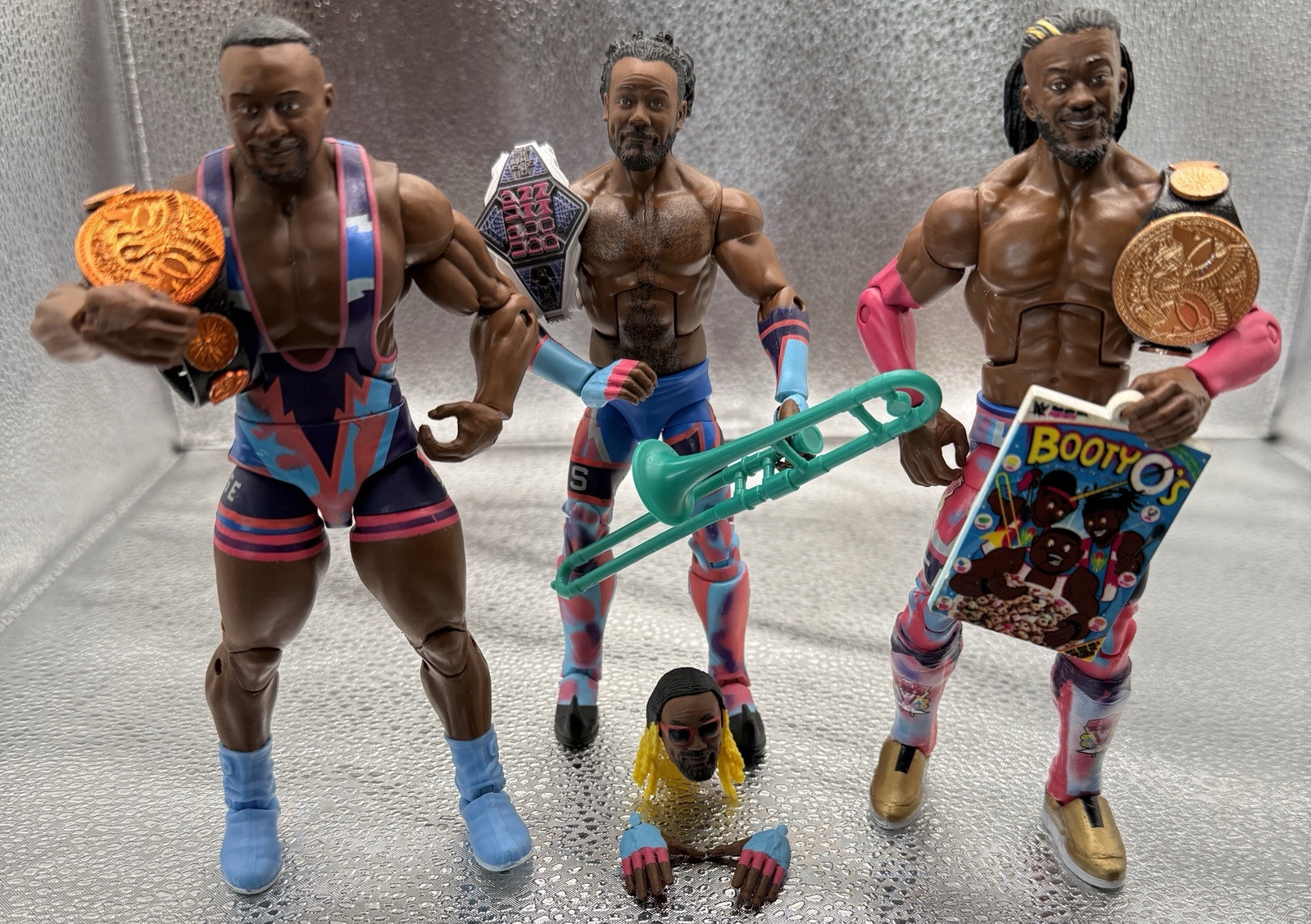 WWE Elite 78 79 The New Day Big E Kofi Kingston Xavier Woods