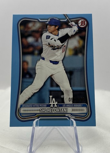 2026 Bowman Baseball Shohei Ohtani Dodgers Sky Blue 092/499 #52