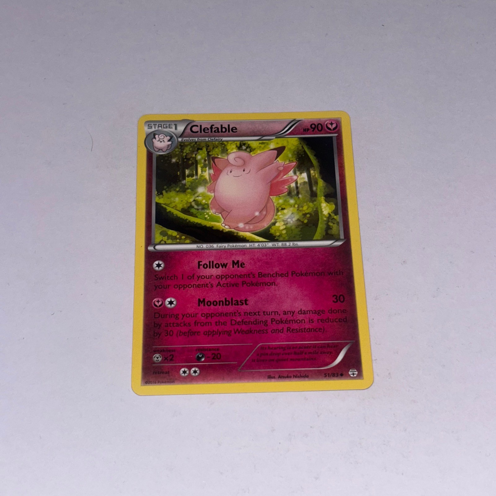 CLEFABLE - 51 - 83 - UC - GENERATIONS - POKEMON - - - NM/M