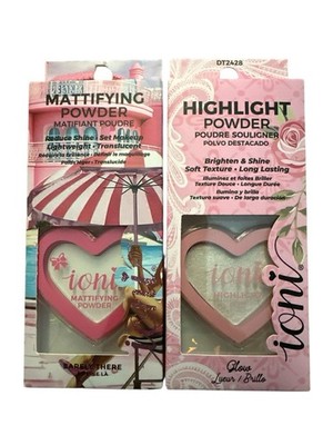 Ioni Mattifying Powder + Highlight Powder Bundle NIB