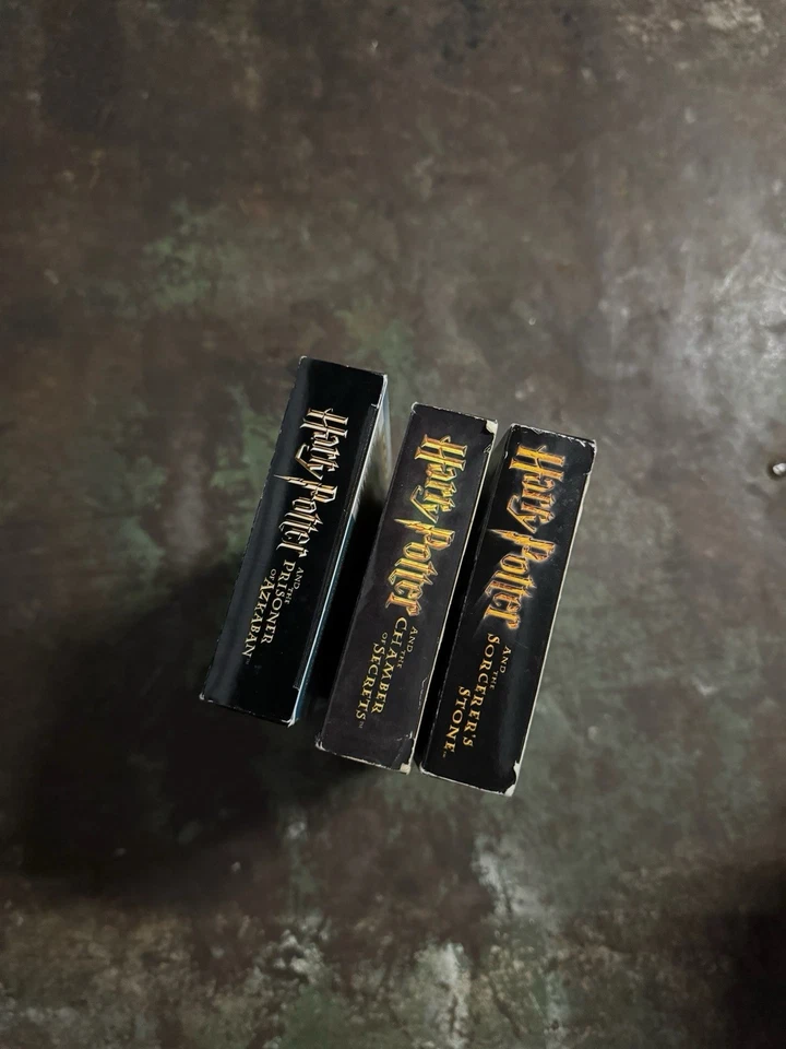 Lot Harry Potter Trilogy VHS Vtg Years 1 2 3 Sorcerer's Stone Chamber of Secrets - Image 3 of 4