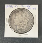 1896-O MORGAN SILVER DOLLAR - VF + ~ NICE COIN ~ 90% SILVER (MM00105)