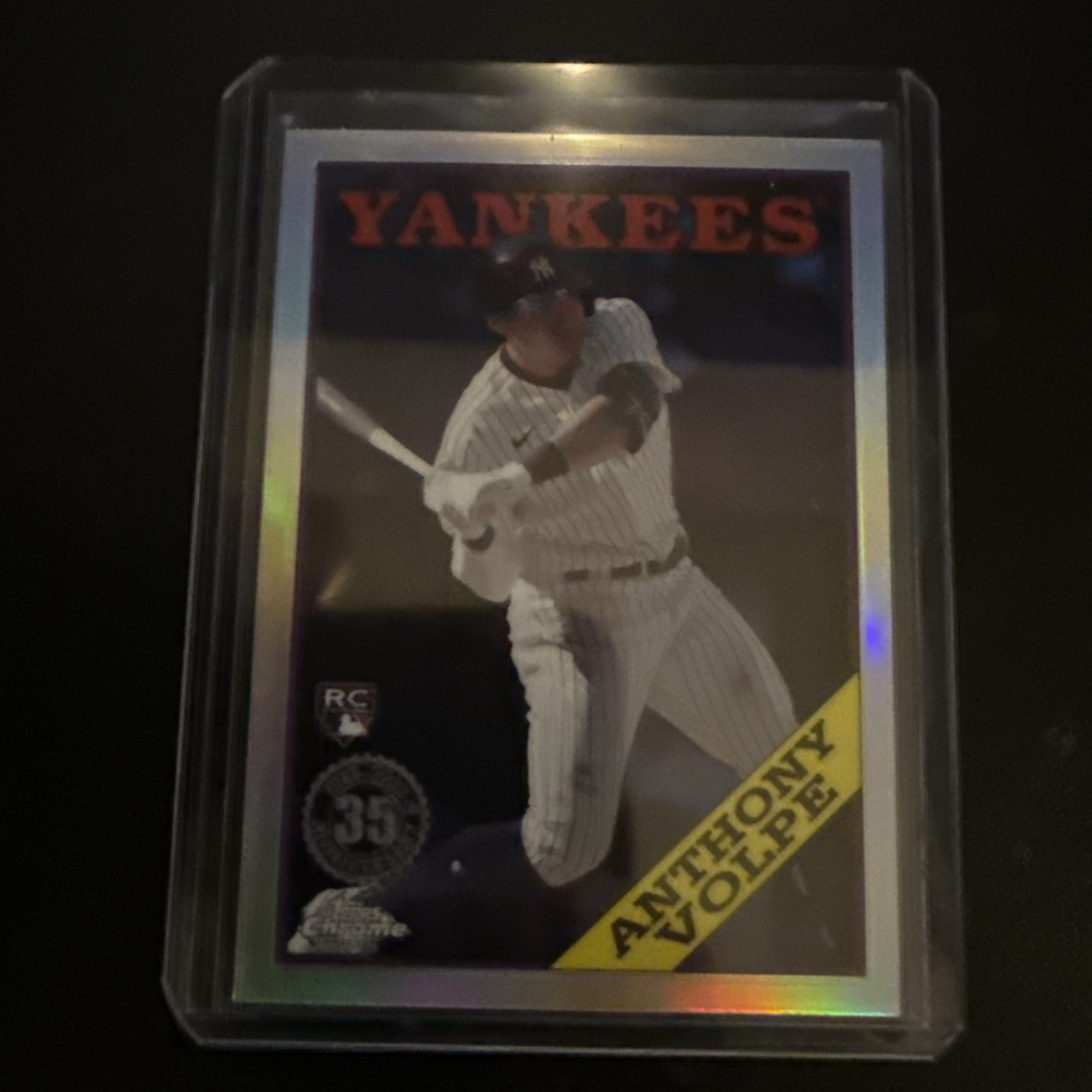 2023 Topps Chrome Update Series - 1988 Topps Baseball #88CU-17 Anthony Volpe RC