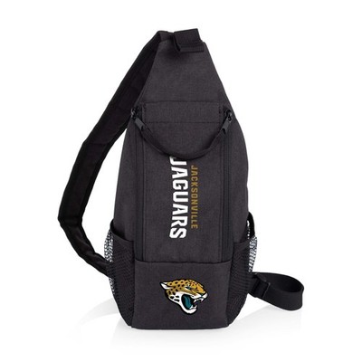Jacksonville Jaguars Strider Crossbody Cooler Sling Bag, Insulated 3 Can Capa...