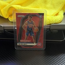 2024-25 Panini Prizm Monopoly - Ron Holland II #66 Ruby Wave Prizm (RC)