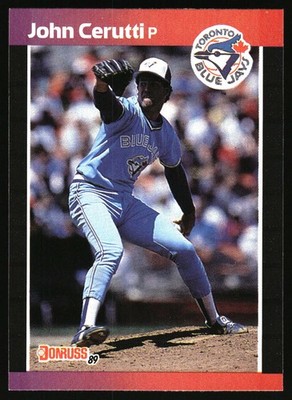 1989 Donruss Baseball John Cerutti #467 Toronto Blue Jays