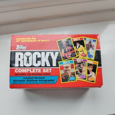2016 Topps Rocky komplettes 330 Karten Set