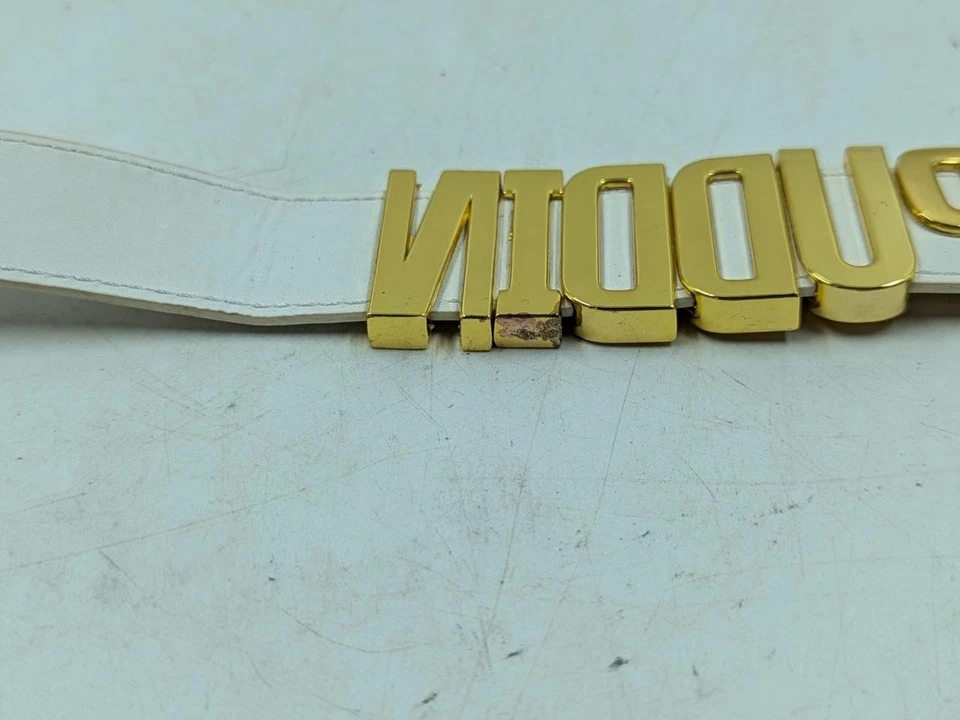 Gargantilla Escuadrón Suicida Harley Quinn Puddin Cuello Blanco con Dorado Foto 3 de 4