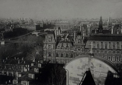 Frankreich, Paris, Ansicht der Seine und der sieben Brücken, Originaldruck der Epoche, 1930