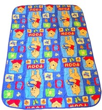 Vintage Winnie The Pooh Toddler Bed Quilt 90s Y2K Disney