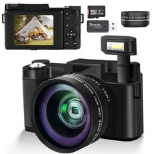 NBD Digital Camera 2.7K 48 Mega Pixels HD Vlogging with 16x Zoom Compact Camera